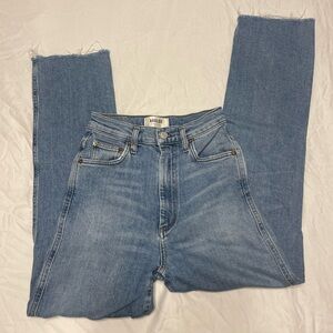 Agolde Jeans size 24 high waist pinch waist denim